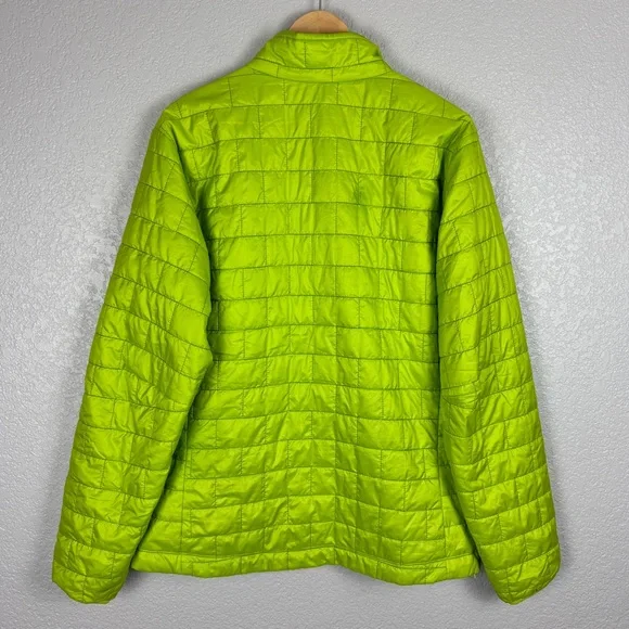 Patagonia Nano Puff Jacket, Bright Green L - Gorpcore, Quilted, Outdoor, Classic - Picture 10 of 13